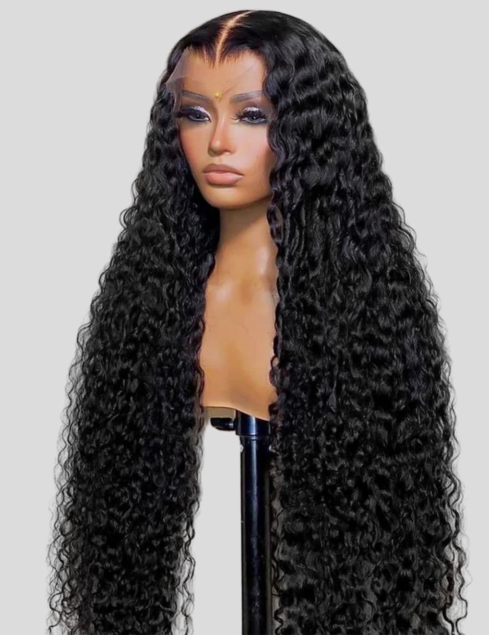 Full Lace Wigs Deep Wave Human Hair Wigs Breathable 360 Full Lace Wigs Pre Plucked