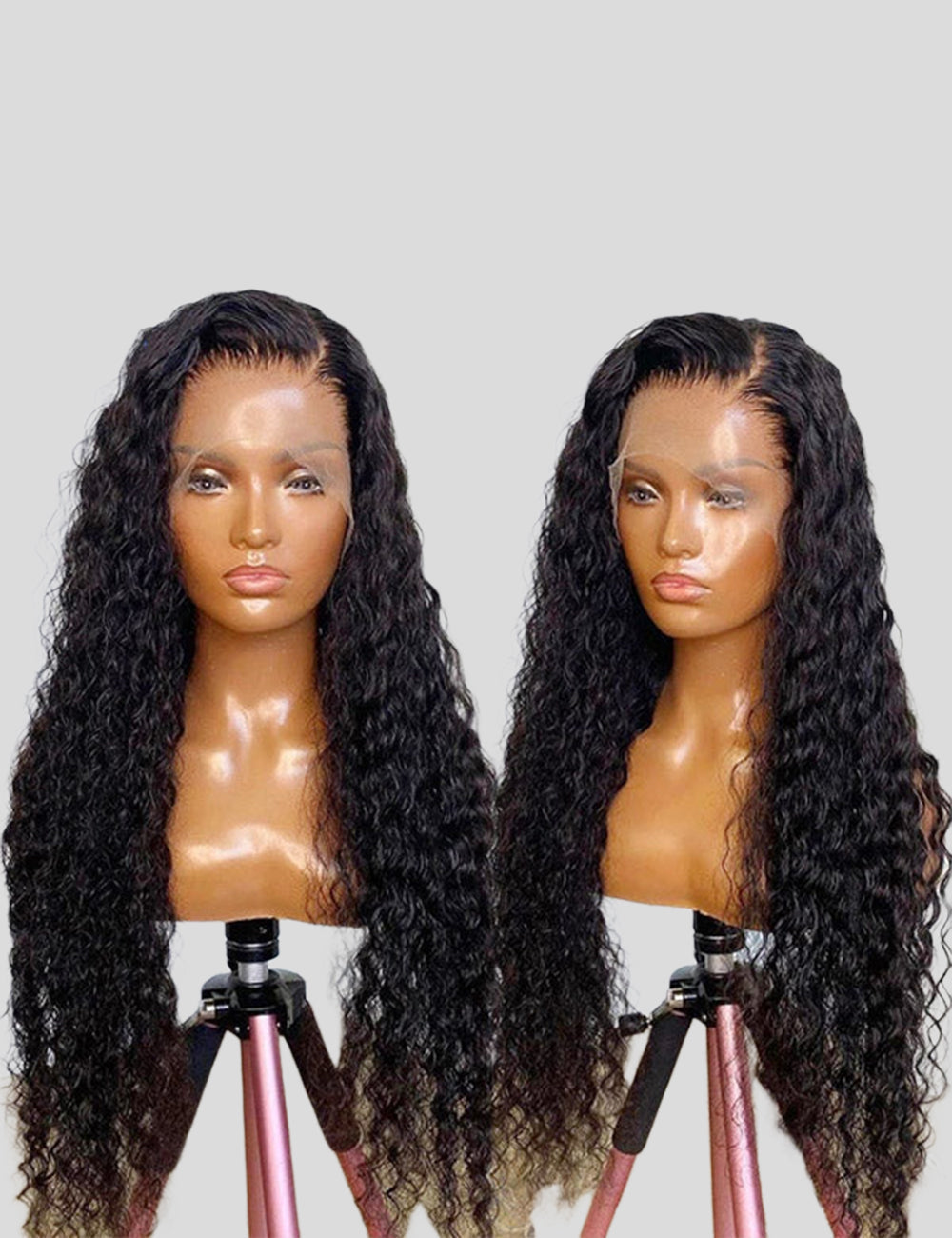 13x6 Lace Front Wigs Glueless Human Hair Wigs 40 Inch Deep Wave Wig For Black Women 180% Density