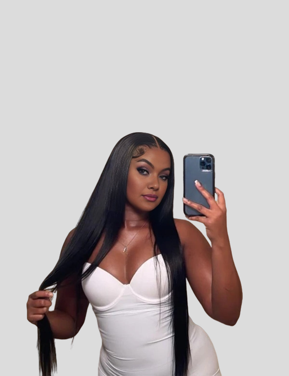 360 Lace Front Wigs With Baby Hair 30Inch Indian Straight HD Human Hair Lace Frontal Wig