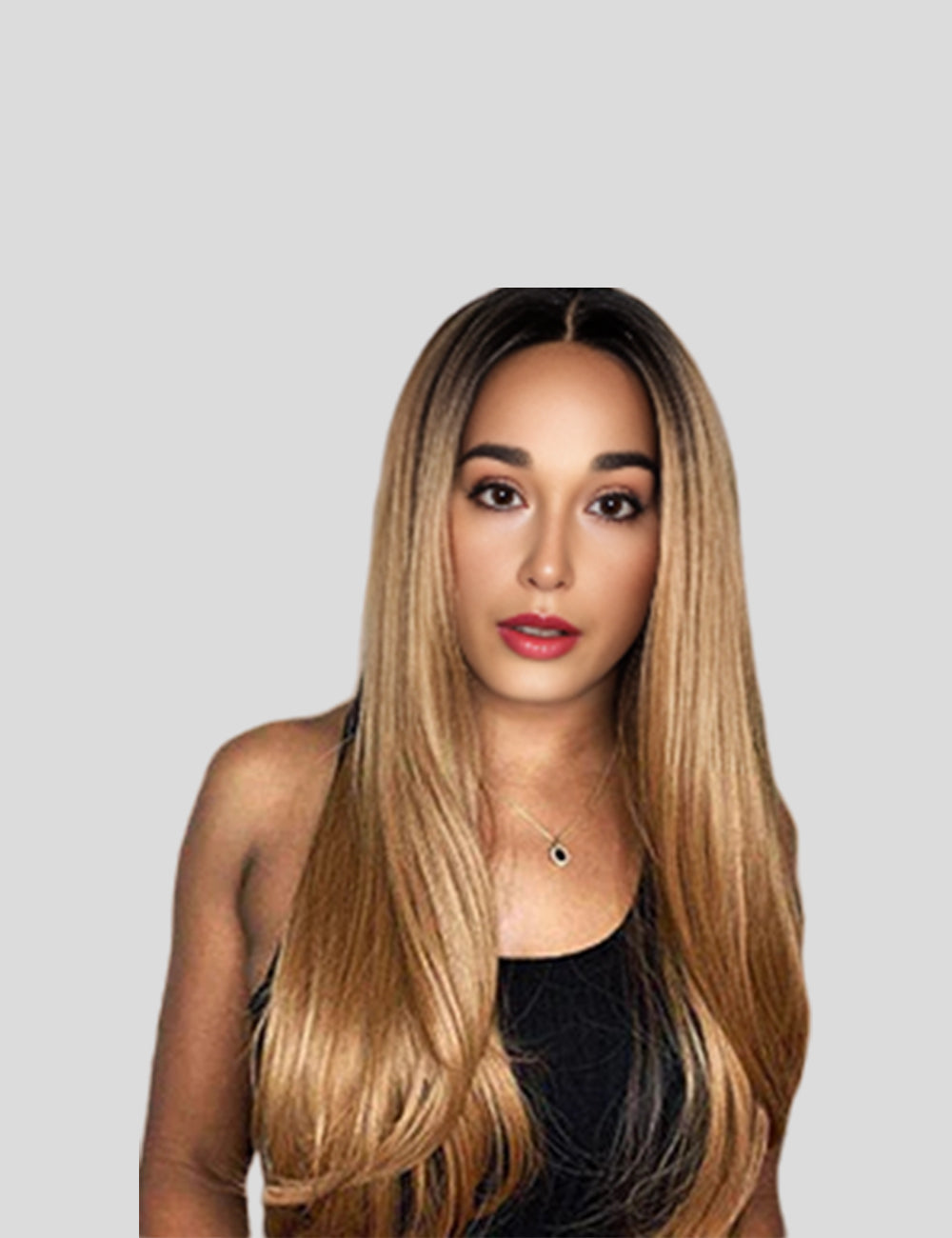 1B 27 Honey Blonde Colored Lace Front Wigs Straight HD 13x4 Front Wigs With Baby Hair Human Hair Wigs