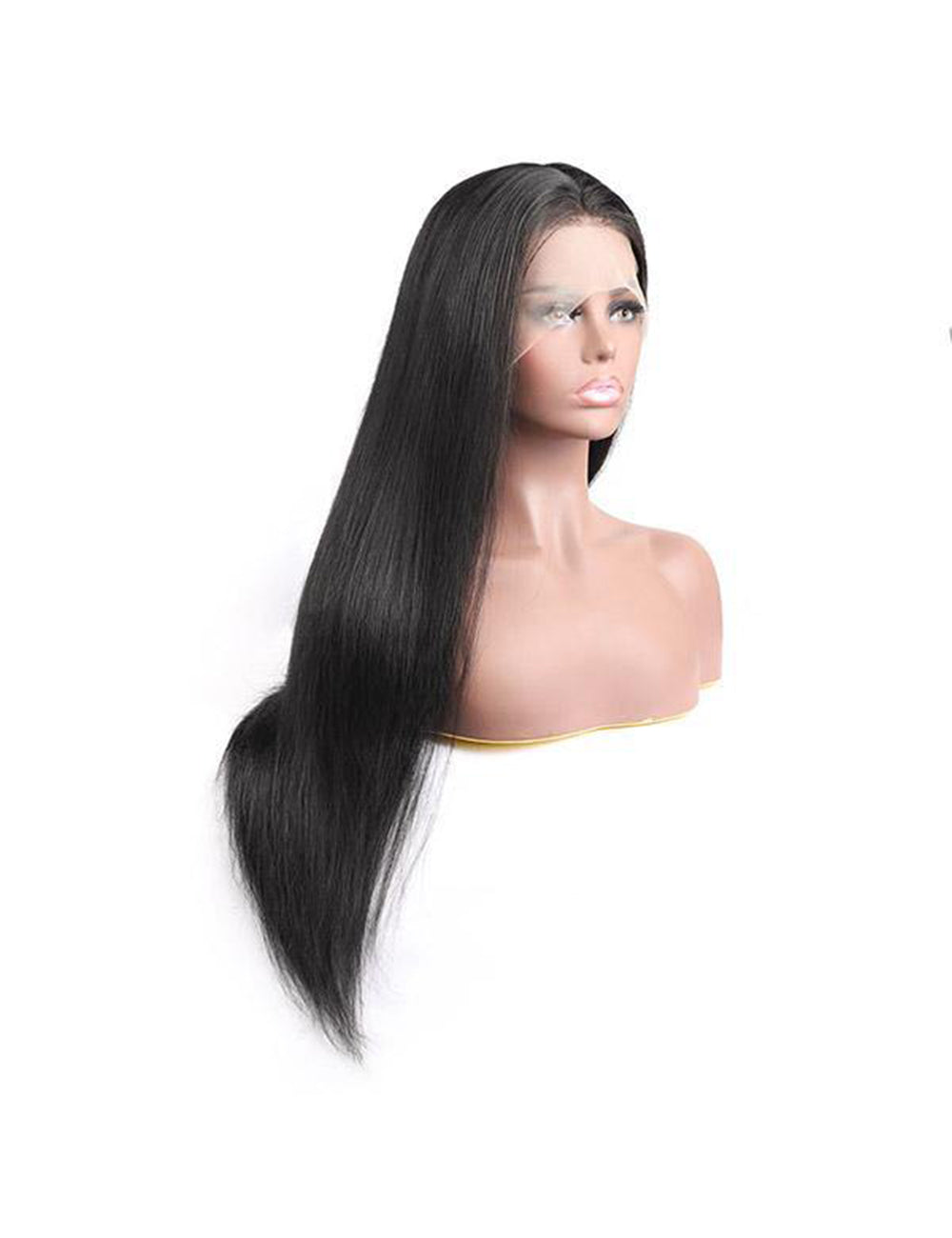 Brazilian Straight Human Hair Wig 13x6 Lace Front Wig 200% Density Glueless HD Transparent Lace Frontal Wigs