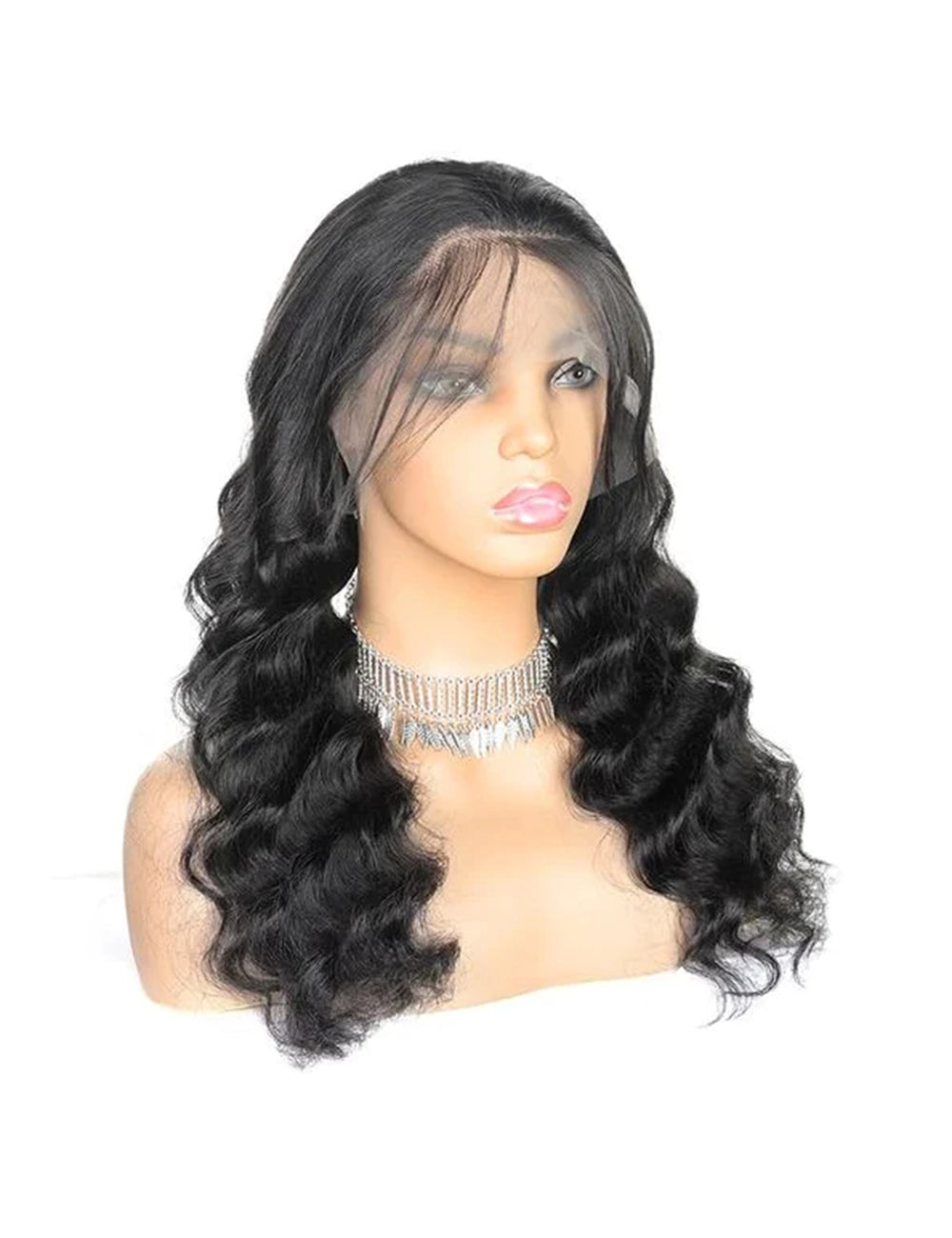 Hair Glueless Wigs Transparent Loose Deep Wave Wig Lace Frontal Closure Wig