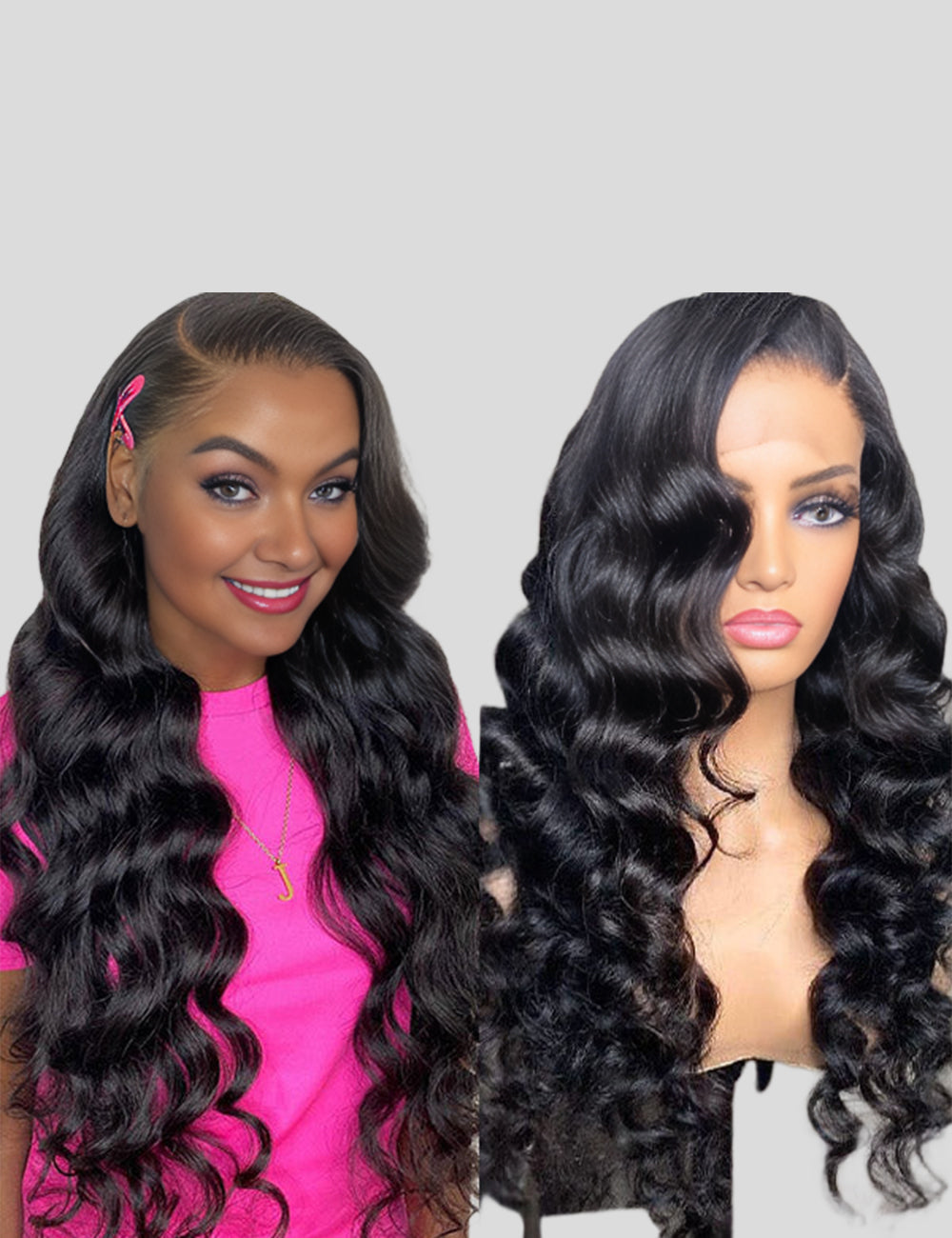 Loose Deep Wave Lace Frontal Wig 13x4 HD Lace Front Wig 30 Inch Brazilian Human Hair Wigs