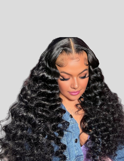 Invisible Knots 7x6 HD Lace Closure Wigs Wear Go PartingMax Loose Deep Wave Wigs Beginner Friendly