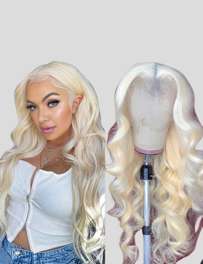 613 Body Wave Wig 13x4 HD Lace Front Wig Blonde Lace Frontal Wig