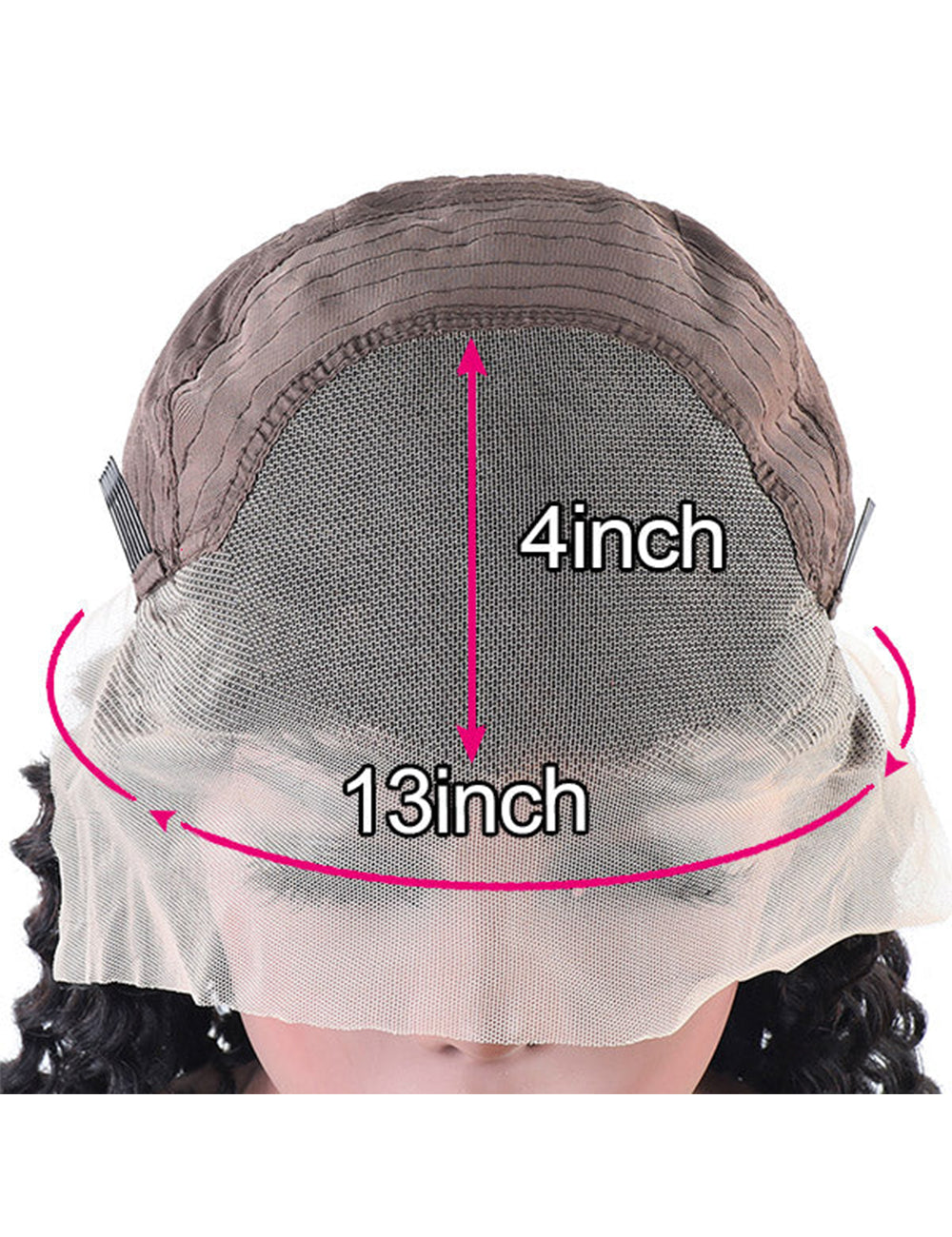 Loose Wave Lace Front Pre Bleached Wig 13x4 HD Transparent Lace Wig Brazilian Human Hair Wig