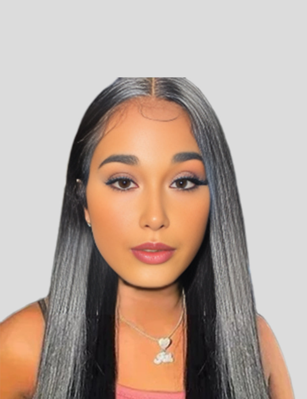 【HD Invisible Lace】Glueless Lace Frontal Wig Straight Human Hair Wig Undetectable HD Lace Wig Pre-plucked Hairline