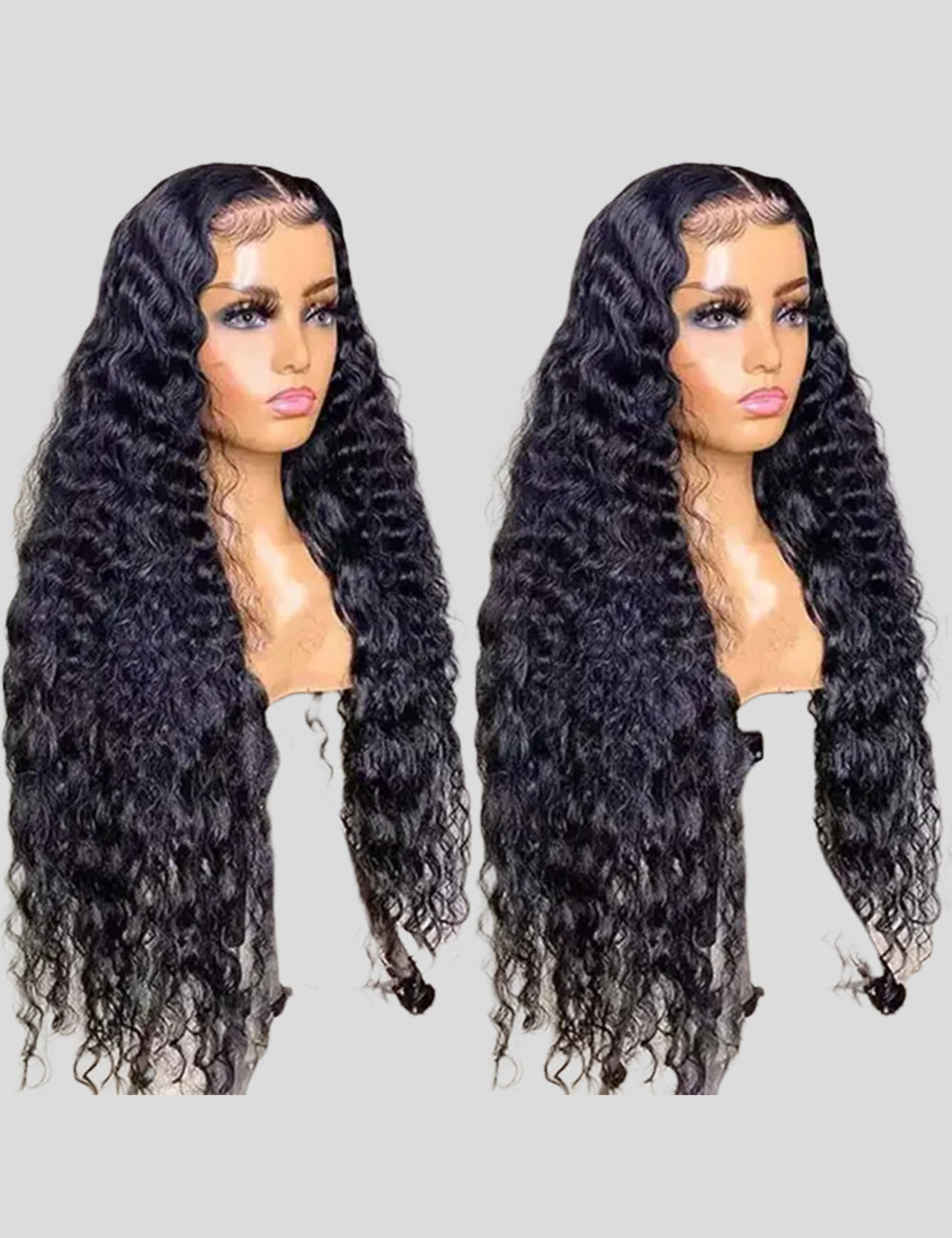 【HD Invisible Lace】Undetectable HD Lace Wig Water Wave Human Hair Wig 13*6 Invisible Lace Front Wig