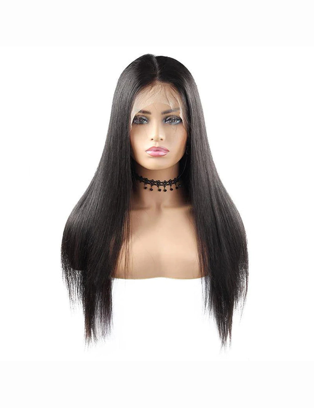 360 Frontal Wig 150% Density Straight Hair Lace Frontal Human Hair Wigs With Baby Hair