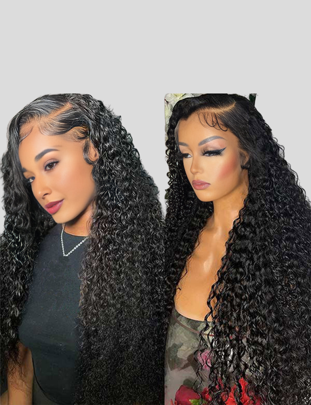 Curly Human Hair Wigs Curly Lace Front Wigs Undetectable Lace Wigs 13x4 Lace Frontal Wigs