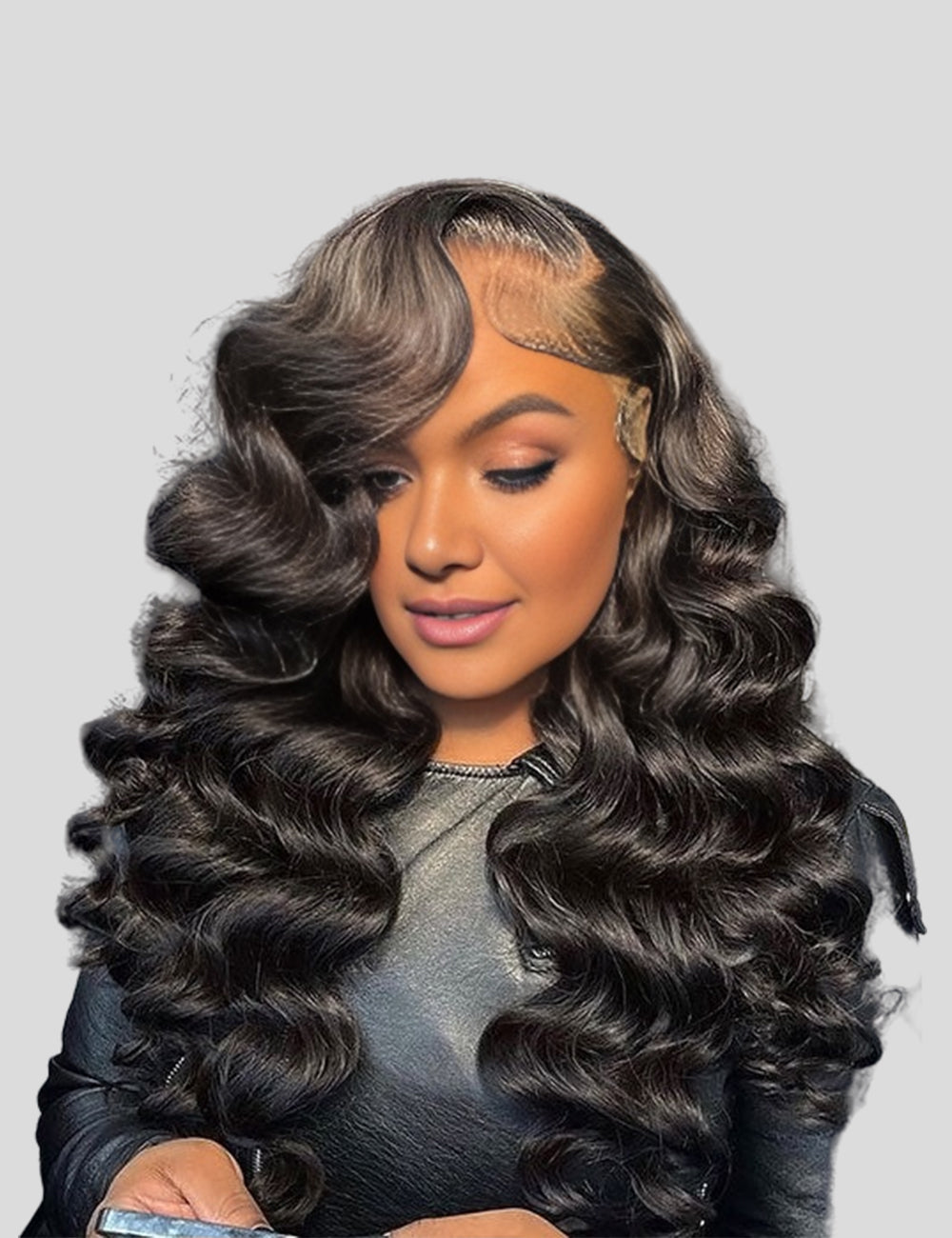 Invisible Knots Loose Deep Glueless Wig 13x4 Lace Frontal Wigs Pre Cut Wigs