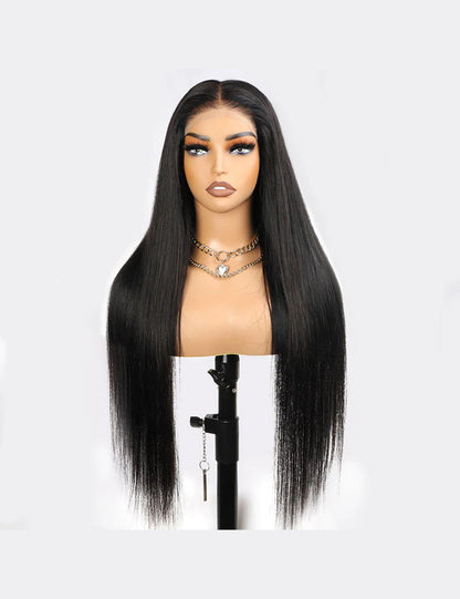 Invisible Knots 13x4 Lace Frontal Wig Pre Cut Wigs Straight Glueless Wigs With Baby Hair