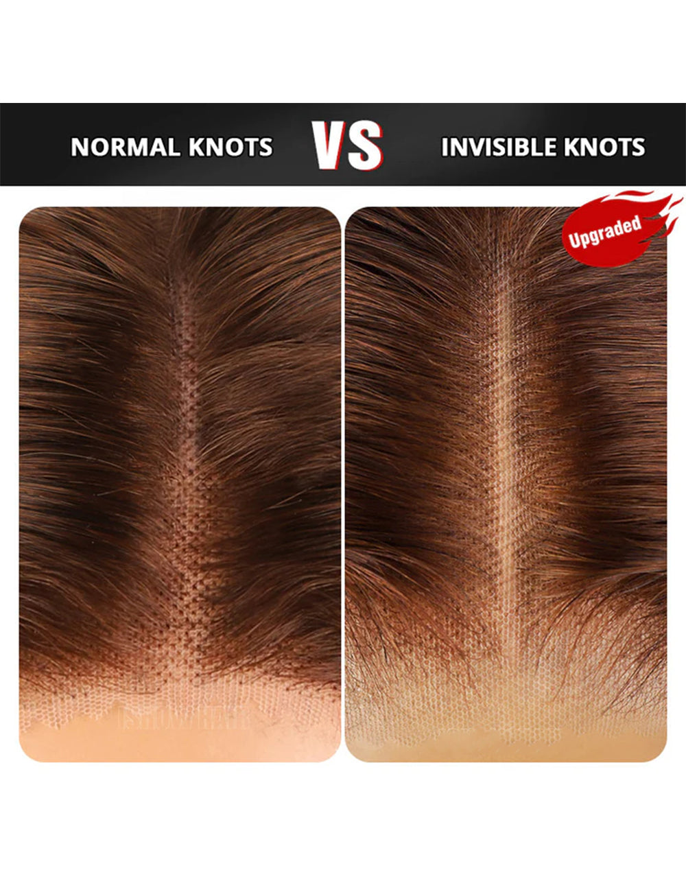 Invisible Knots HD Lace Balayage Straight Human Hair Wigs Wear Go Highlighted Honey Blonde P4/27 Pre Cut Wigs