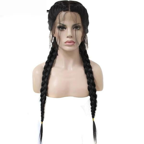 Pre Braided Freedom Couture Black Wig