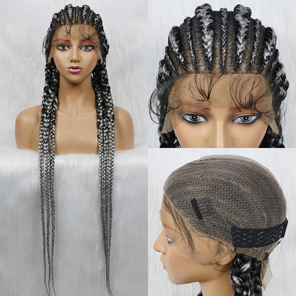 100% Hand-Braided FULL LACE Braided Wigs -IshoWigs
