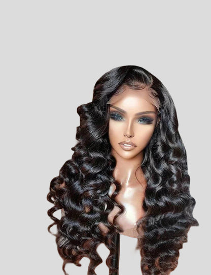 Loose Deep Wave Wig HD Lace Front Wigs 13x4 Lace Frontal Wig Glueless Human Hair Wigs